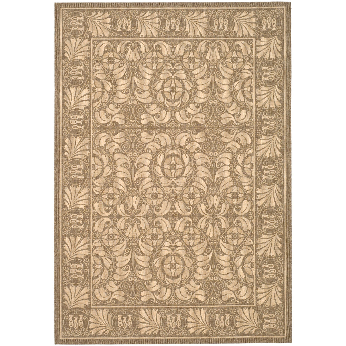 SAFAVIEH Courtyard Agrippina Indoor/ Outdoor Waterproof Patio Backyard Rug