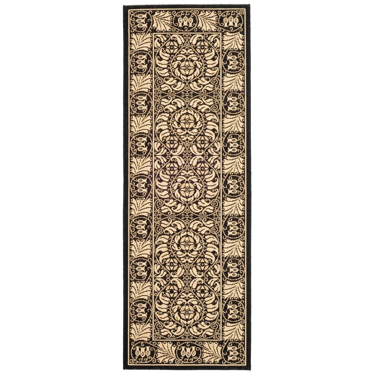 SAFAVIEH Courtyard Agrippina Indoor/ Outdoor Waterproof Patio Backyard Rug