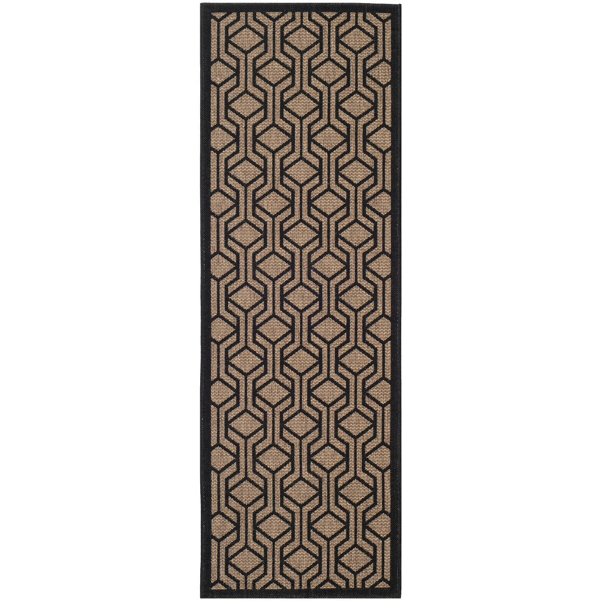 SAFAVIEH Courtyard Annunzia Indoor/ Outdoor Waterproof Patio Backyard Rug