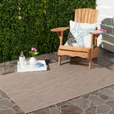 SAFAVIEH Courtyard Begajeta Indoor/Outdoor Waterproof Patio Backyard Rug.