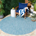 SAFAVIEH Courtyard Begajeta Indoor/Outdoor Waterproof Patio Backyard Rug.