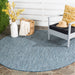 SAFAVIEH Courtyard Begajeta Indoor/Outdoor Waterproof Patio Backyard Rug.