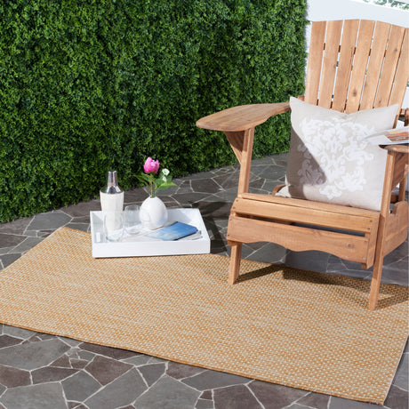 SAFAVIEH Courtyard Begajeta Indoor/Outdoor Waterproof Patio Backyard Rug.