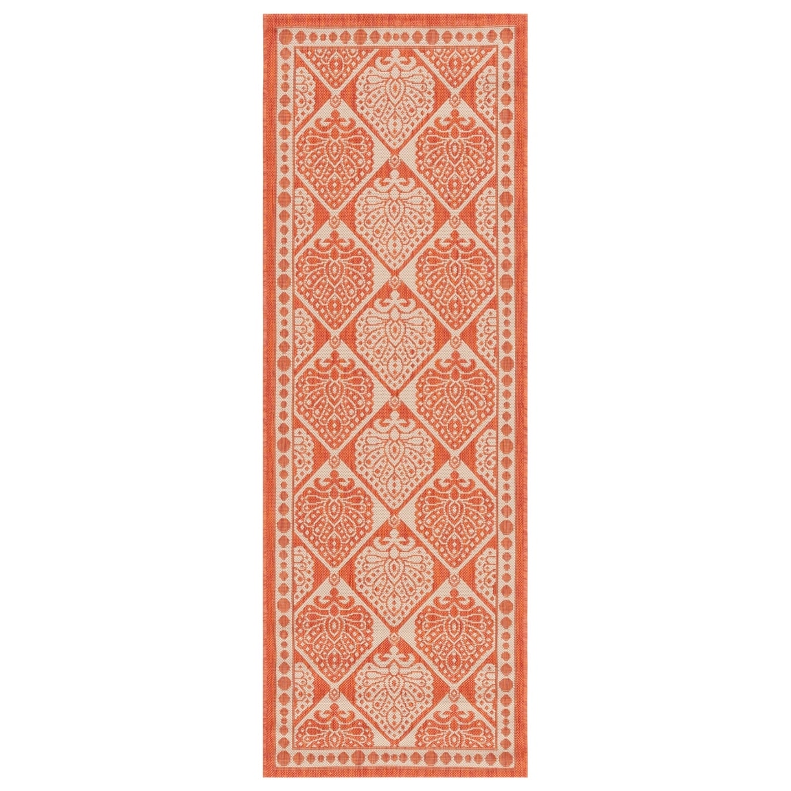 SAFAVIEH Courtyard Birgit Indoor/ Outdoor Waterproof Patio Backyard Rug