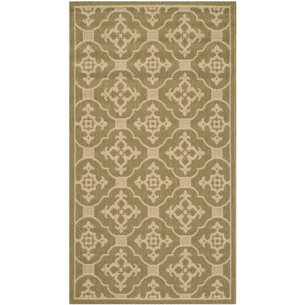 SAFAVIEH Courtyard Birgul Indoor/ Outdoor Waterproof Patio Backyard Rug