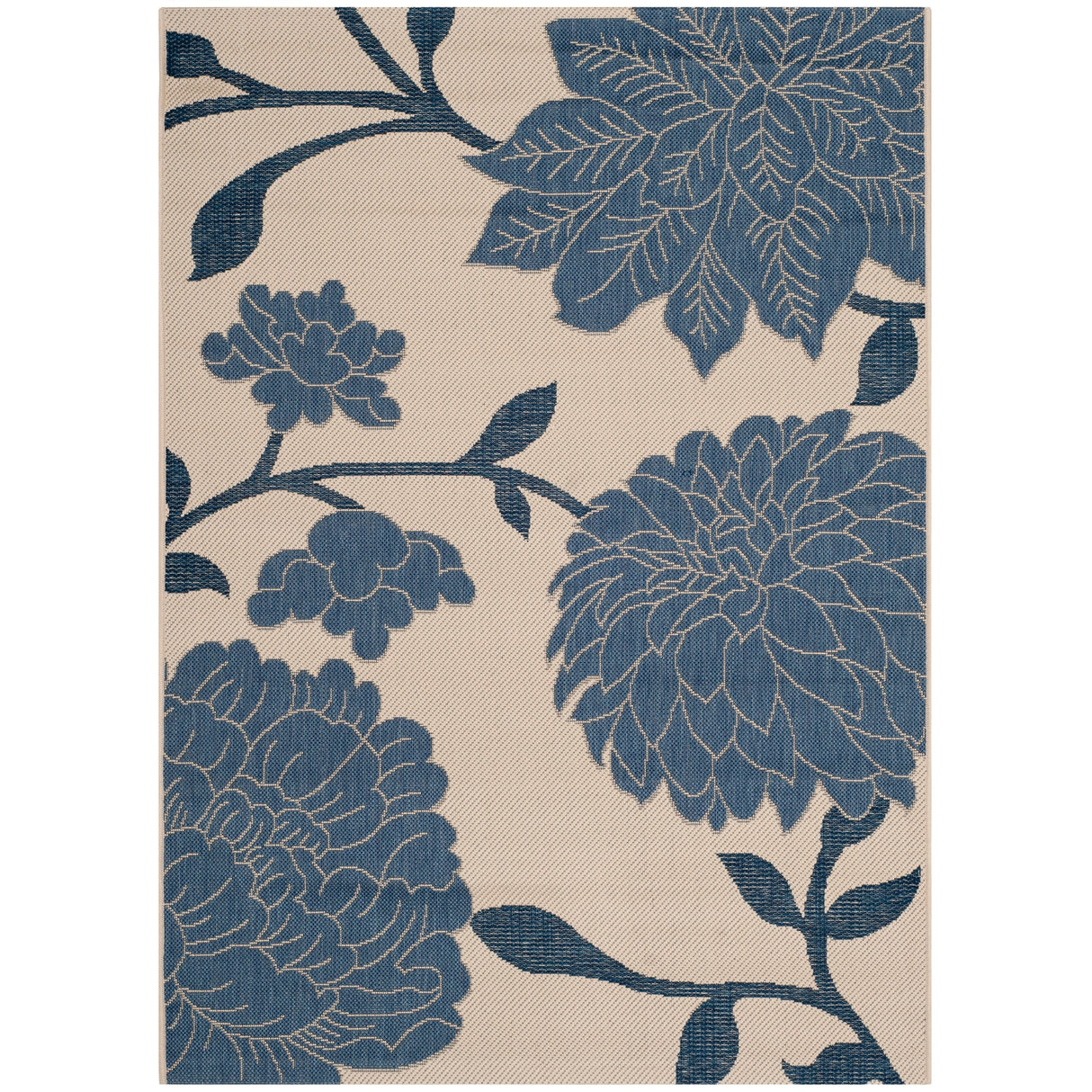 SAFAVIEH Courtyard Damaris Floral Indoor/ Outdoor Waterproof Patio Backyard Rug