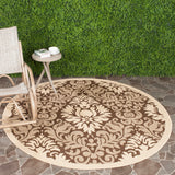 SAFAVIEH Courtyard Donara Boho Indoor/ Outdoor Waterproof Patio Backyard