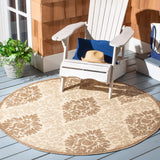 SAFAVIEH Courtyard Donara Boho Indoor/ Outdoor Waterproof Patio Backyard