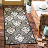 SAFAVIEH Courtyard Donara Boho Indoor/ Outdoor Waterproof Patio Backyard