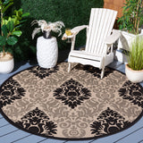 SAFAVIEH Courtyard Donara Boho Indoor/ Outdoor Waterproof Patio Backyard