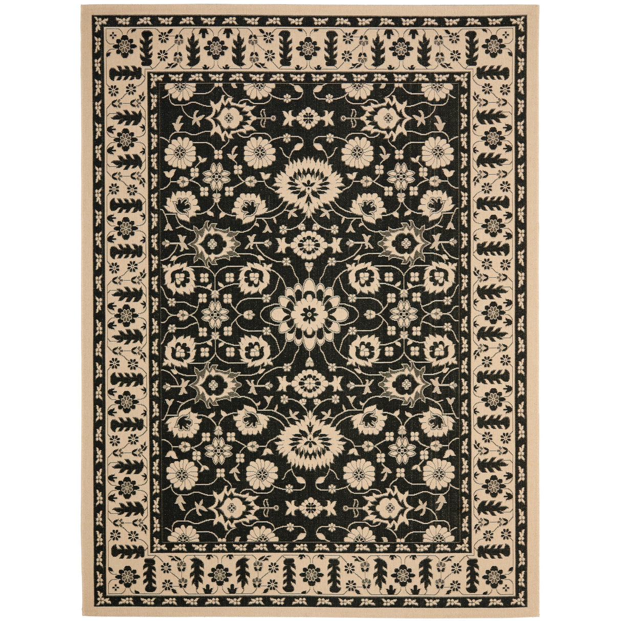 SAFAVIEH Courtyard Dyrfinna Indoor/ Outdoor Waterproof Patio Backyard Rug