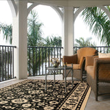 SAFAVIEH Courtyard Dyrfinna Indoor/ Outdoor Waterproof Patio Backyard Rug