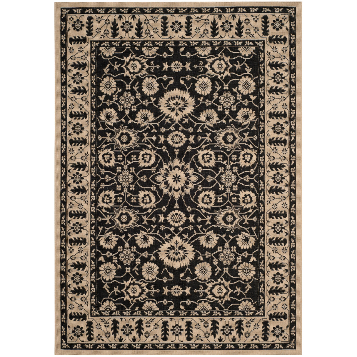 SAFAVIEH Courtyard Dyrfinna Indoor/ Outdoor Waterproof Patio Backyard Rug