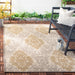 SAFAVIEH Courtyard Elidia Indoor/ Outdoor Waterproof Patio Backyard Rug