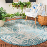 SAFAVIEH Courtyard Ellen Indoor/ Outdoor Waterproof Patio Backyard Rug