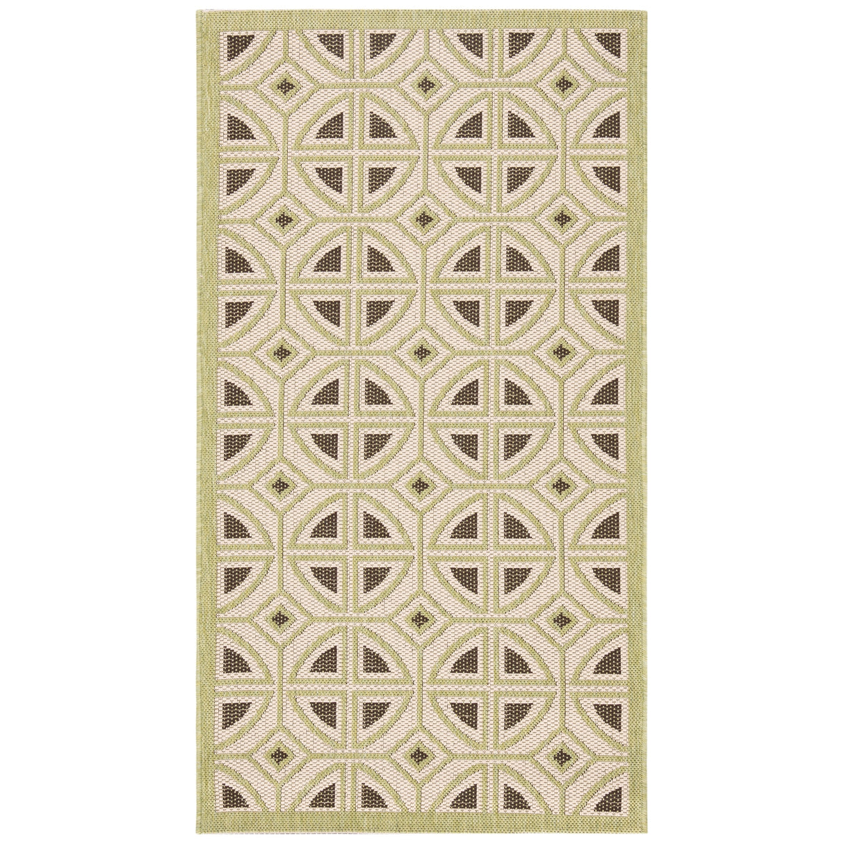 SAFAVIEH Courtyard Fatmire Indoor/ Outdoor Waterproof Patio Backyard Rug