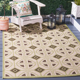 SAFAVIEH Courtyard Fatmire Indoor/ Outdoor Waterproof Patio Backyard Rug