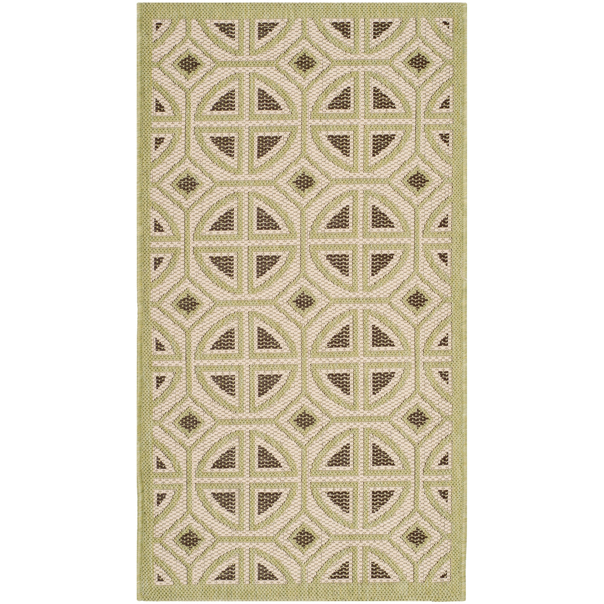 SAFAVIEH Courtyard Fatmire Indoor/ Outdoor Waterproof Patio Backyard Rug