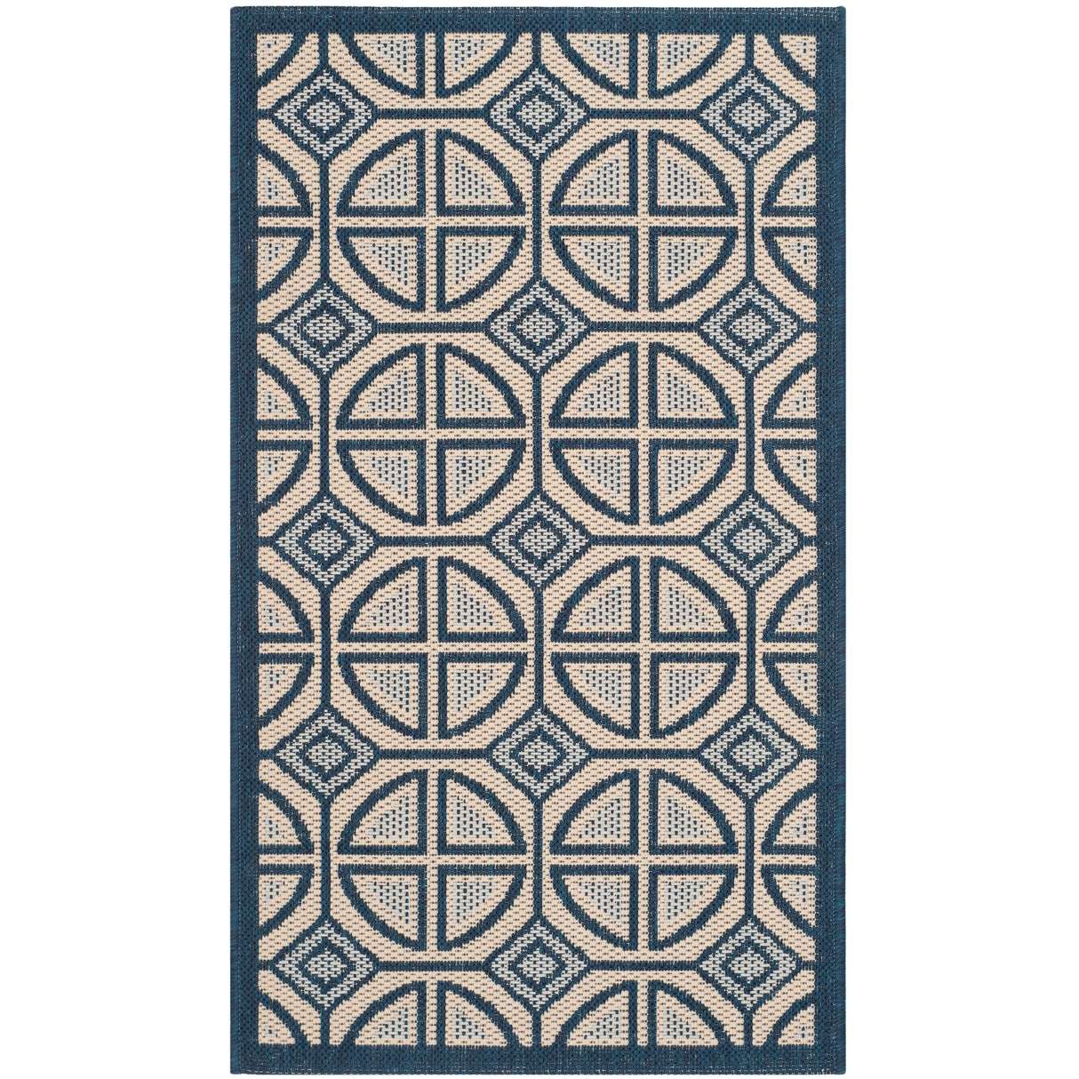 SAFAVIEH Courtyard Fatmire Indoor/ Outdoor Waterproof Patio Backyard Rug