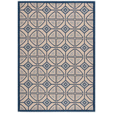 SAFAVIEH Courtyard Fatmire Indoor/ Outdoor Waterproof Patio Backyard Rug