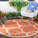 SAFAVIEH Courtyard Hafiza Indoor/ Outdoor Waterproof Patio Backyard Rug