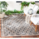 SAFAVIEH Courtyard Hannchen Indoor/ Outdoor Waterproof Patio Backyard Rug