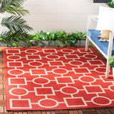 SAFAVIEH Courtyard Lilya Indoor/ Outdoor Waterproof Patio Backyard Rug