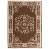 SAFAVIEH Courtyard Lineke Indoor/ Outdoor Waterproof Patio Backyard Rug