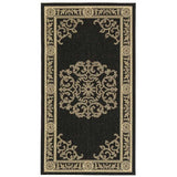 SAFAVIEH Courtyard Lineke Indoor/ Outdoor Waterproof Patio Backyard Rug