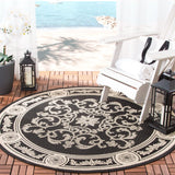 SAFAVIEH Courtyard Lineke Indoor/ Outdoor Waterproof Patio Backyard Rug