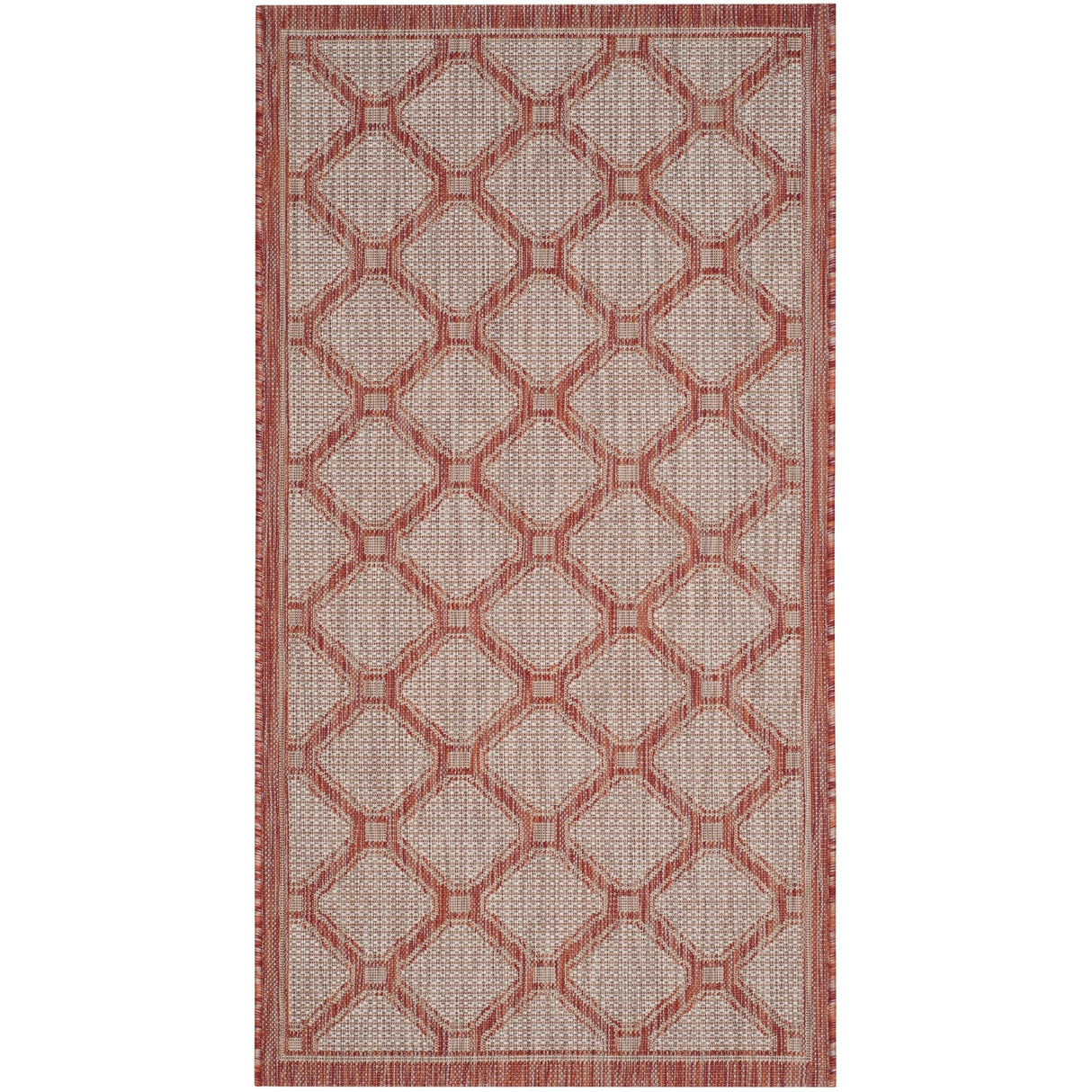 SAFAVIEH Courtyard Lydie Indoor/ Outdoor Waterproof Patio Backyard Rug