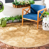 SAFAVIEH Courtyard Masaomi Indoor/ Outdoor Waterproof Patio Backyard Rug