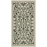 SAFAVIEH Courtyard Miljeta Indoor/ Outdoor Waterproof Patio Backyard Rug