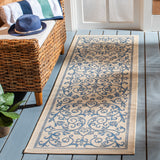 SAFAVIEH Courtyard Miljeta Indoor/ Outdoor Waterproof Patio Backyard Rug