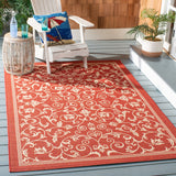 SAFAVIEH Courtyard Miljeta Indoor/ Outdoor Waterproof Patio Backyard Rug