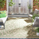 SAFAVIEH Courtyard Miljeta Indoor/ Outdoor Waterproof Patio Backyard Rug