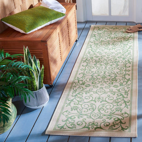 SAFAVIEH Courtyard Miljeta Indoor/ Outdoor Waterproof Patio Backyard Rug