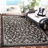 SAFAVIEH Courtyard Miljeta Indoor/ Outdoor Waterproof Patio Backyard Rug