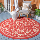 SAFAVIEH Courtyard Miljeta Indoor/ Outdoor Waterproof Patio Backyard Rug