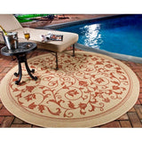 SAFAVIEH Courtyard Miljeta Indoor/ Outdoor Waterproof Patio Backyard Rug