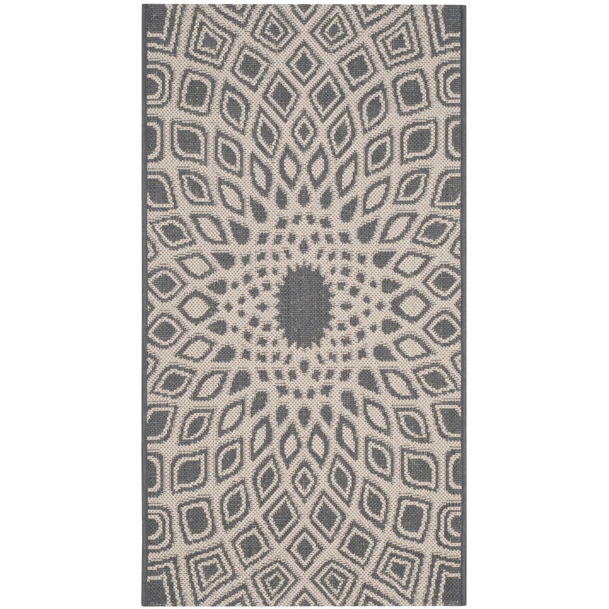 SAFAVIEH Courtyard Misako Indoor/ Outdoor Waterproof Patio Backyard Rug