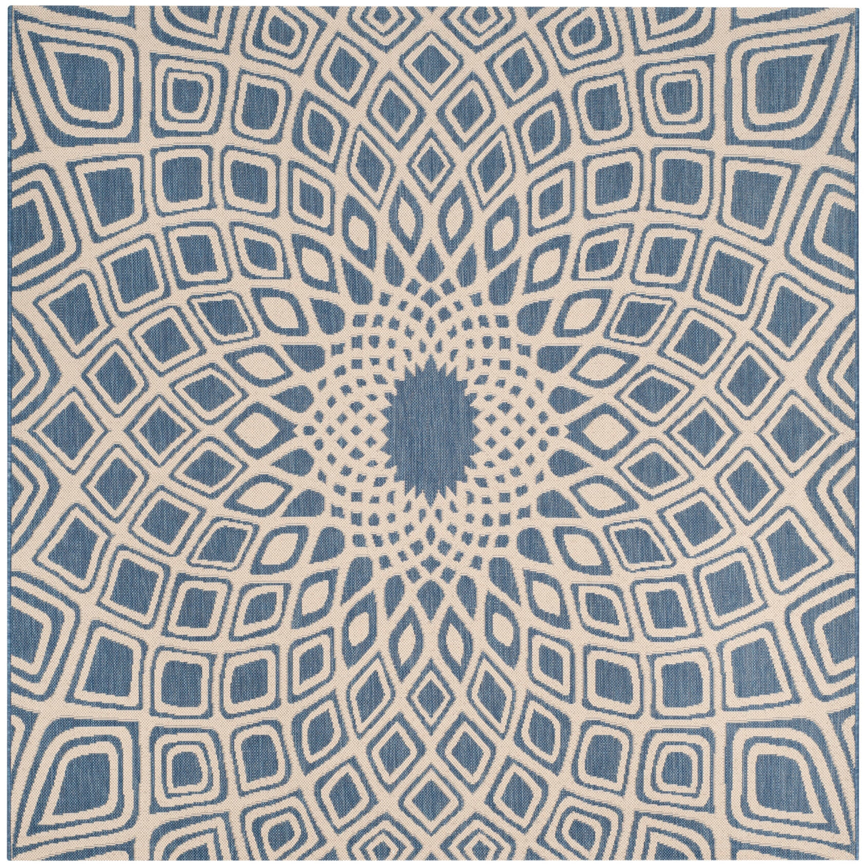 SAFAVIEH Courtyard Misako Indoor/ Outdoor Waterproof Patio Backyard Rug