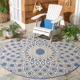 SAFAVIEH Courtyard Misako Indoor/ Outdoor Waterproof Patio Backyard Rug