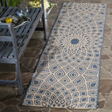 SAFAVIEH Courtyard Misako Indoor/ Outdoor Waterproof Patio Backyard Rug