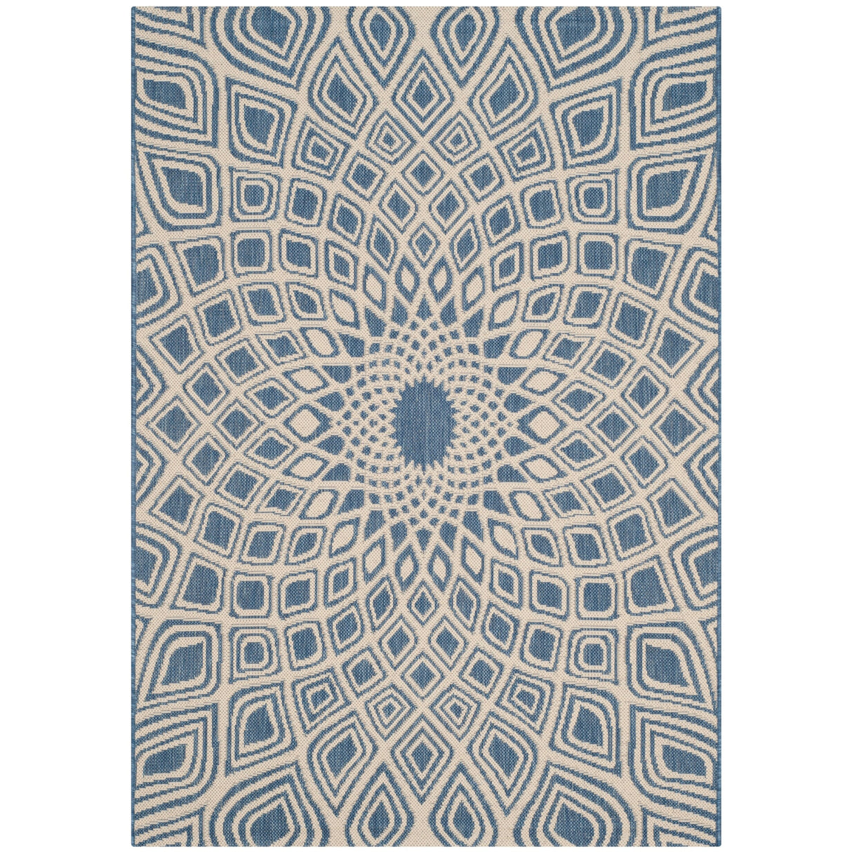 SAFAVIEH Courtyard Misako Indoor/ Outdoor Waterproof Patio Backyard Rug