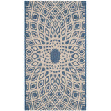 SAFAVIEH Courtyard Misako Indoor/ Outdoor Waterproof Patio Backyard Rug