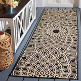 SAFAVIEH Courtyard Misako Indoor/ Outdoor Waterproof Patio Backyard Rug