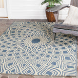 SAFAVIEH Courtyard Misako Indoor/ Outdoor Waterproof Patio Backyard Rug