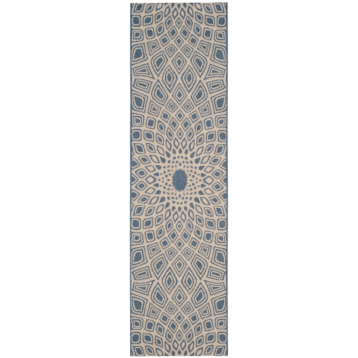 SAFAVIEH Courtyard Misako Indoor/ Outdoor Waterproof Patio Backyard Rug