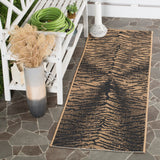 SAFAVIEH Courtyard Munawar Indoor/ Outdoor Waterproof Patio Backyard Rug